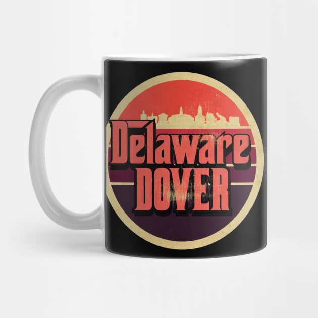 Delaware Dover Vintage by CTShirts